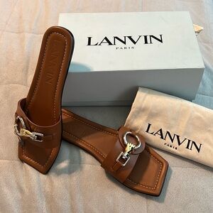 Lanvin Knock Slide Sandals